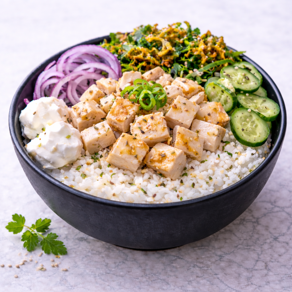 Poke De Frango Grelhado